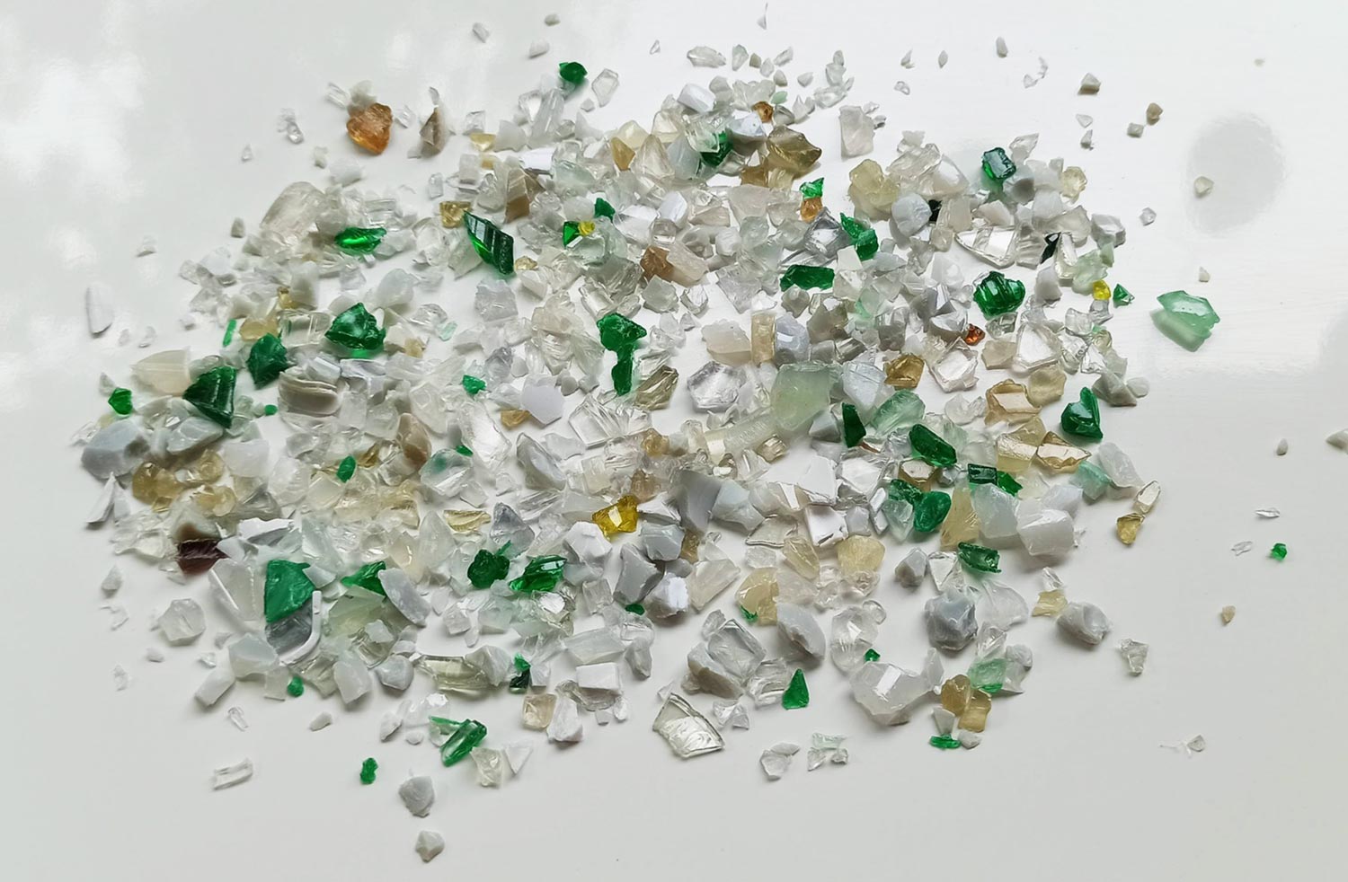 PET-A Preform Mahlgut Multilayer bunt